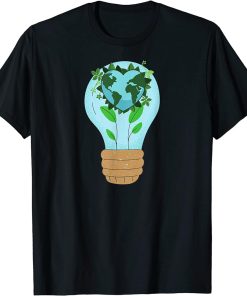 Earth Day 2023 Restore Earth Sea Turtle Art Save the Planet T-Shirt