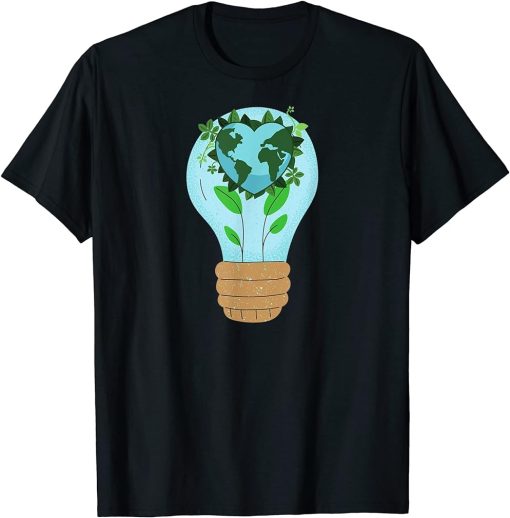 Earth Day 2023 Restore Earth Sea Turtle Art Save the Planet T-Shirt