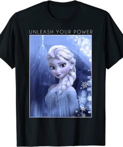 Frozen Elsa Unleash Your Power Poster Graphic T-Shirt T-Shirt