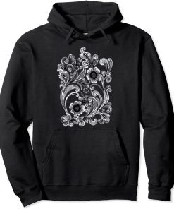 nice Painting art and creativity flower rose t shirt Pullover Hoodie